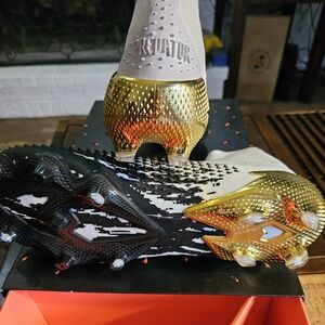 adidas Predator Mutator 20+ FG Gold and Black Soccer Cleats